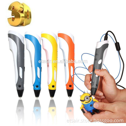 2017 Wholesale Factory Price Best Selling 3d Printing Pen For ABS Filament